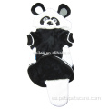 Accesorios de ropa para mascotas abrigo de panda de invierno para mascotas